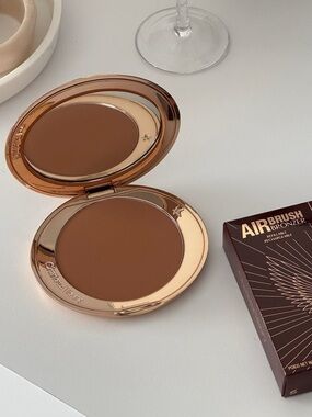 Charlotte Tilbury Airbrush Bronzer Matte Bronze Shade ~ 3 Tan Medium Deep Bronze